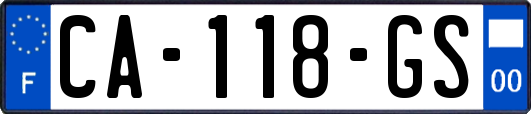 CA-118-GS