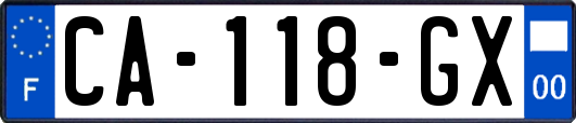 CA-118-GX