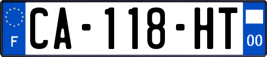CA-118-HT