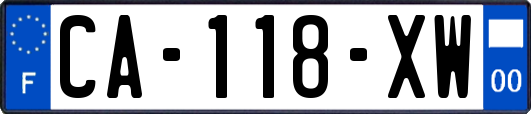 CA-118-XW