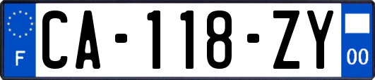 CA-118-ZY