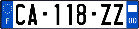 CA-118-ZZ