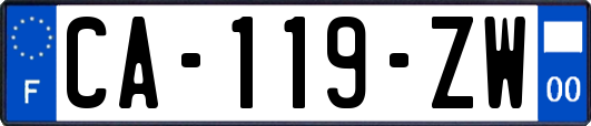 CA-119-ZW