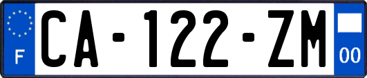 CA-122-ZM