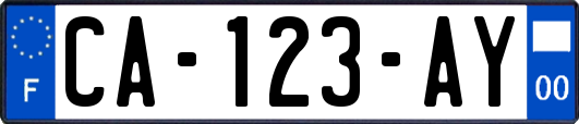 CA-123-AY