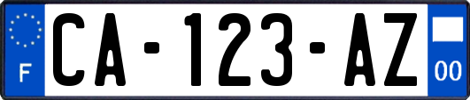 CA-123-AZ