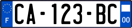 CA-123-BC