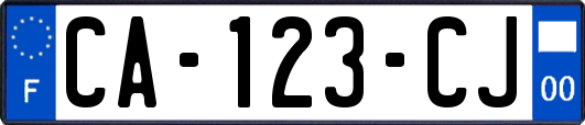 CA-123-CJ