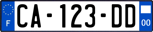 CA-123-DD