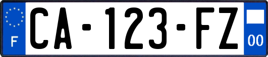 CA-123-FZ