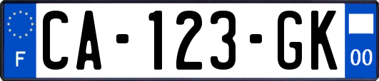 CA-123-GK