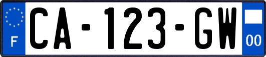 CA-123-GW