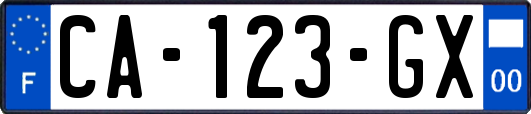 CA-123-GX