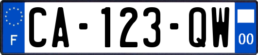 CA-123-QW