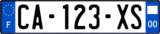 CA-123-XS