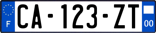 CA-123-ZT