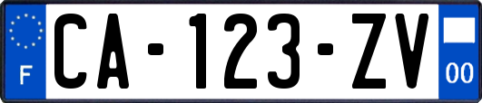 CA-123-ZV