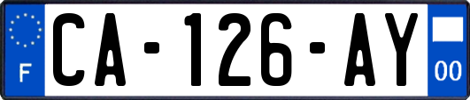 CA-126-AY