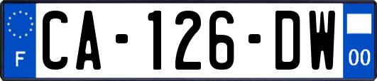 CA-126-DW