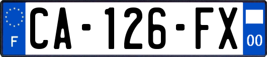 CA-126-FX