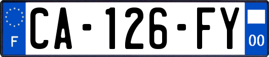 CA-126-FY