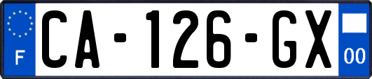 CA-126-GX