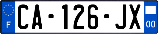 CA-126-JX