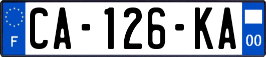CA-126-KA