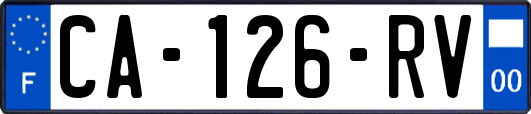 CA-126-RV