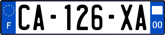CA-126-XA