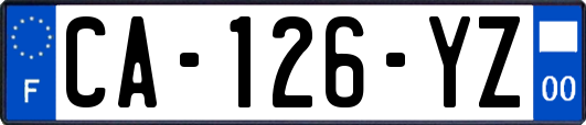 CA-126-YZ