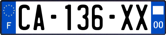 CA-136-XX