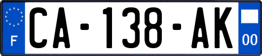 CA-138-AK