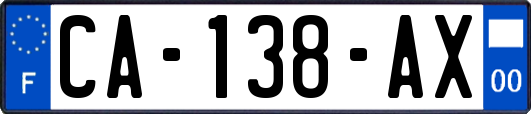 CA-138-AX