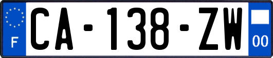 CA-138-ZW