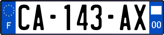 CA-143-AX