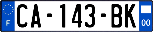 CA-143-BK