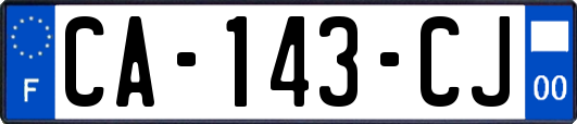 CA-143-CJ