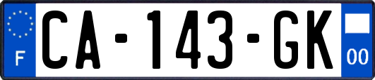 CA-143-GK