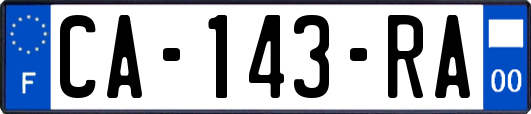 CA-143-RA