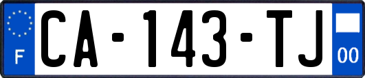 CA-143-TJ