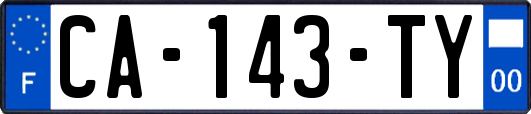 CA-143-TY