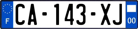 CA-143-XJ