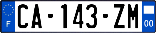 CA-143-ZM