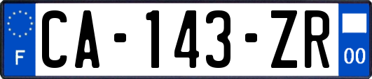 CA-143-ZR