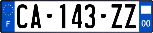 CA-143-ZZ