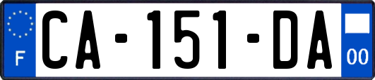 CA-151-DA
