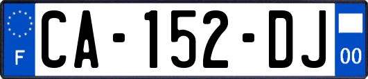 CA-152-DJ