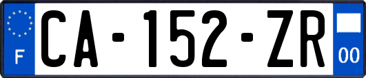 CA-152-ZR