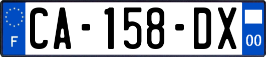 CA-158-DX